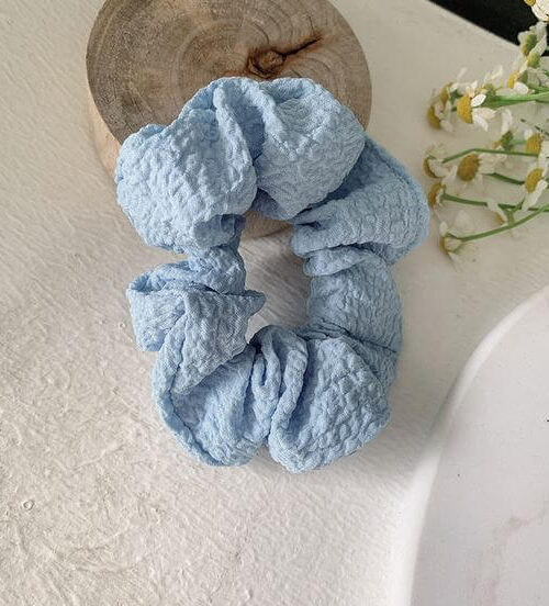 Blau Flair Scrunchie