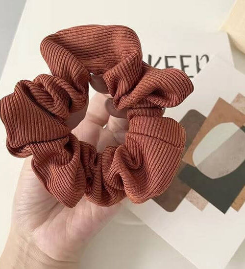 Scrunchie Erdbraun