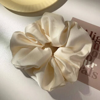 Scrunchie Cremebeige
