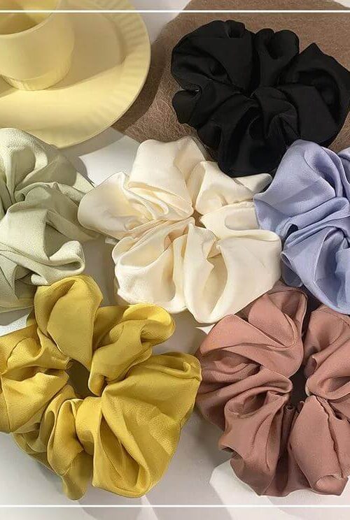 Scrunchie Haarbänder Hijab