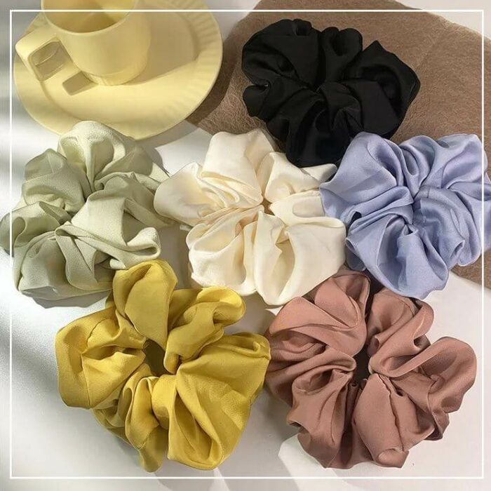 Scrunchie Haarbänder Hijab