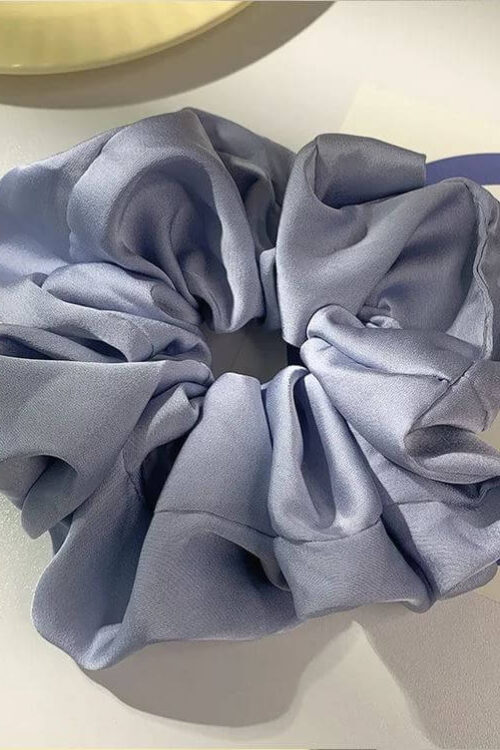 Scrunchie Sommerblau