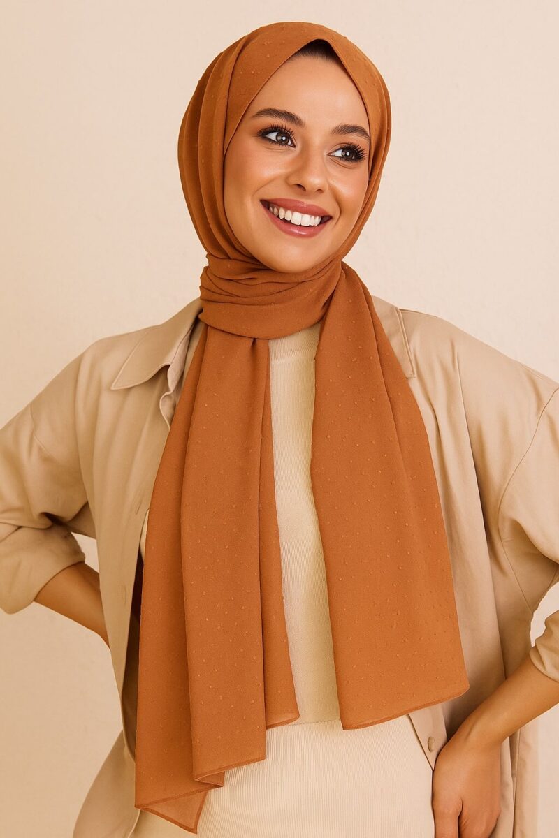 Daily Hijab Erdbraun