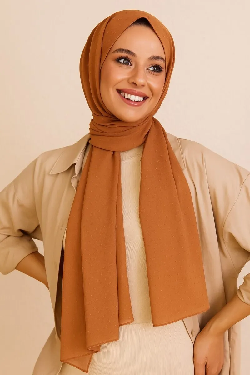 Daily Hijab Erdbraun