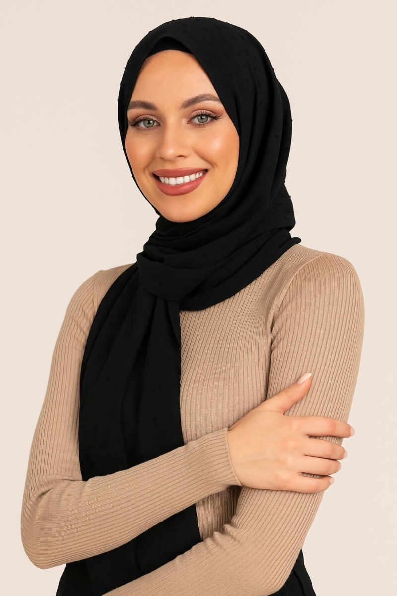 Daily Hijab Schwarz