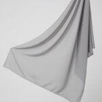 Chiffon Hijab Hellgrau
