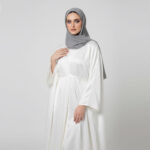 Chiffon Hijab Hellgrau