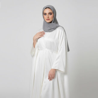 Chiffon Hijab Hellgrau