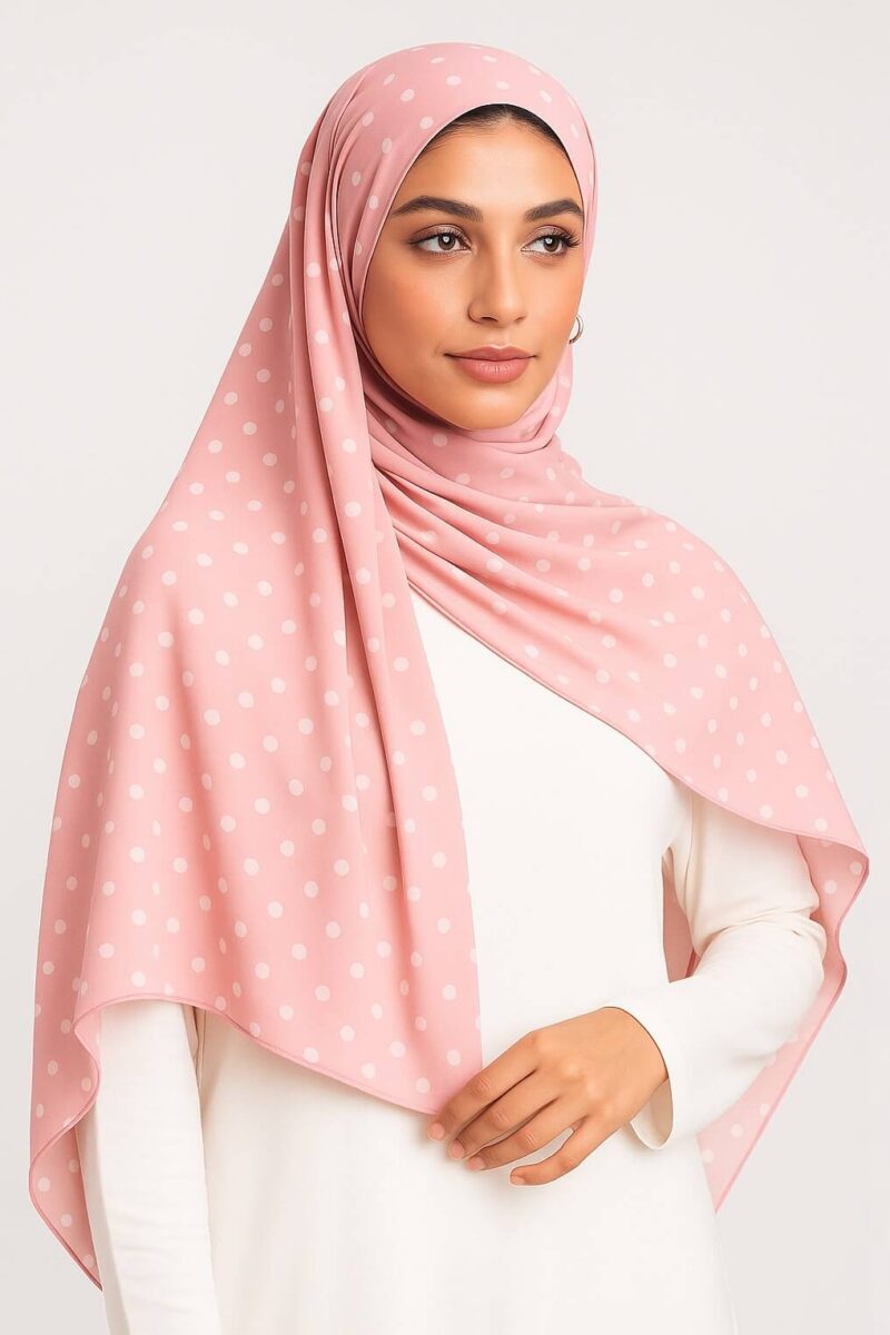 Chiffon Hijab Rosa