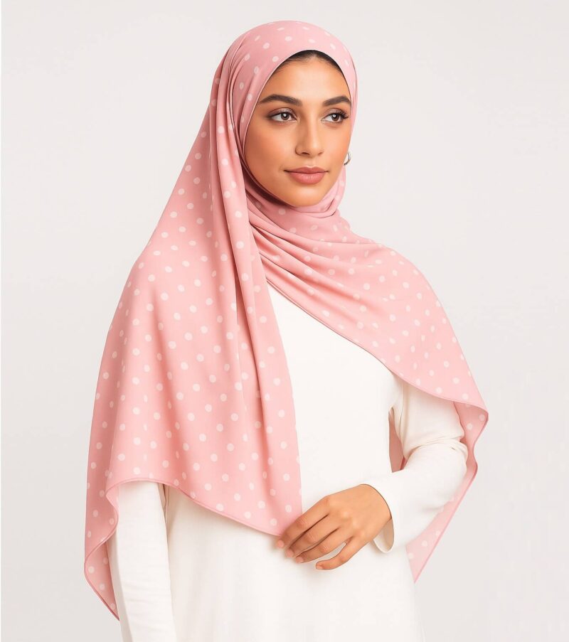 Chiffon Hijab Rosa
