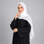 Chiffon Hijab Weiss
