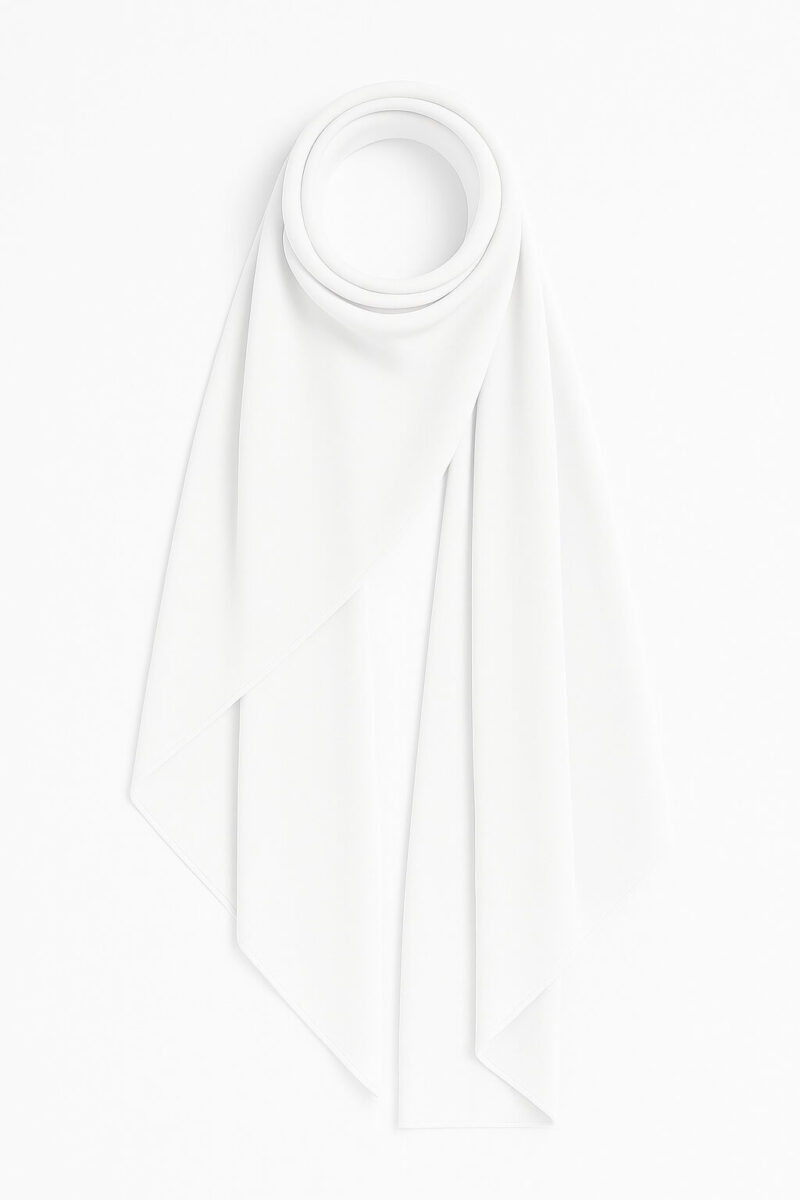 Chiffon Hijab Weiß