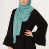 Crinkle Hijab Mintgrün