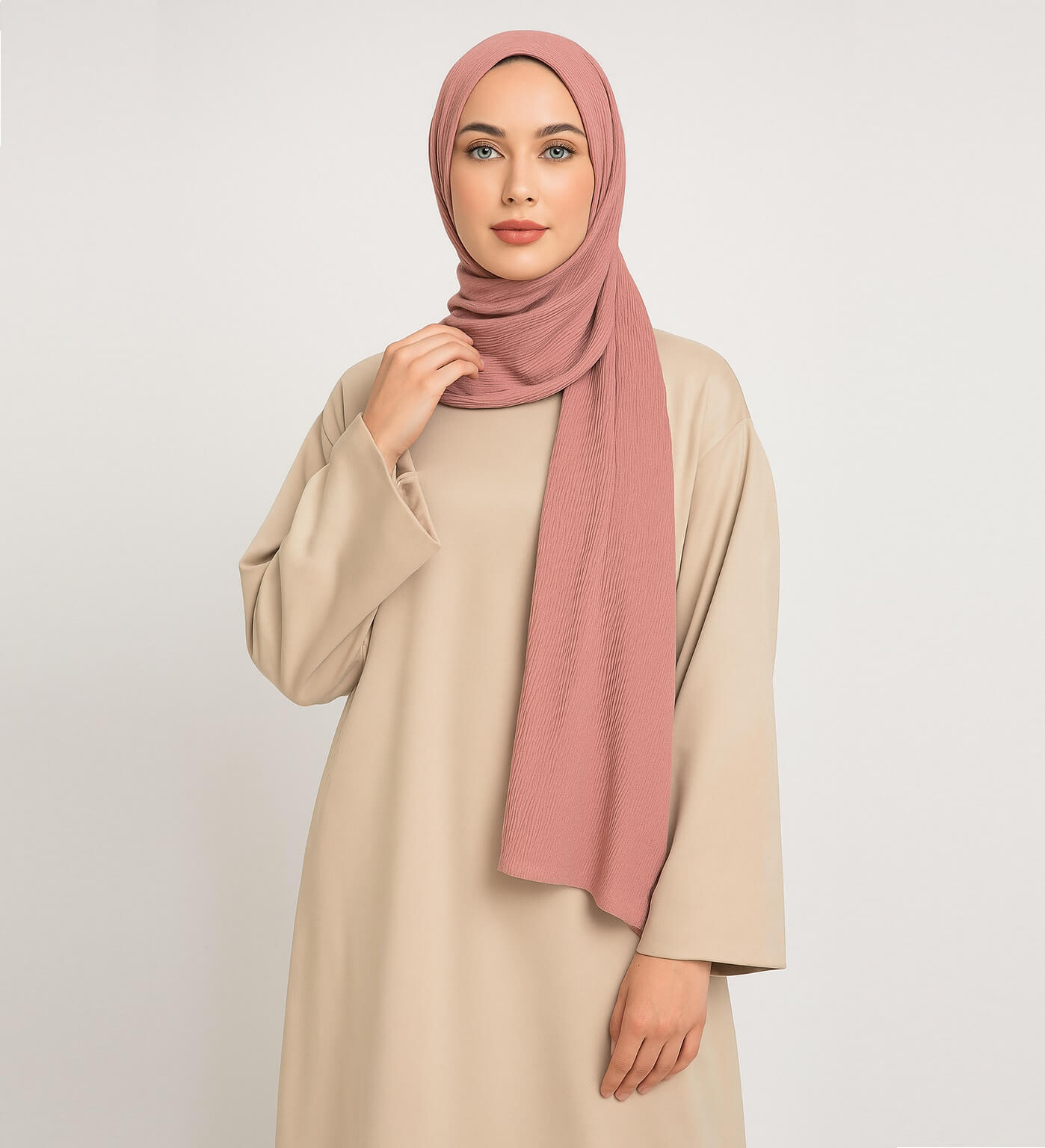 Crinkle Hijab Rouge Crinkle Hijab Rouge