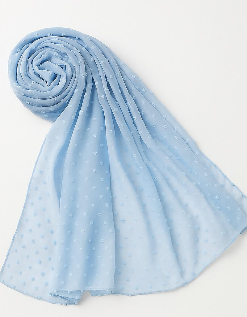 Daily Hijab Hellblau