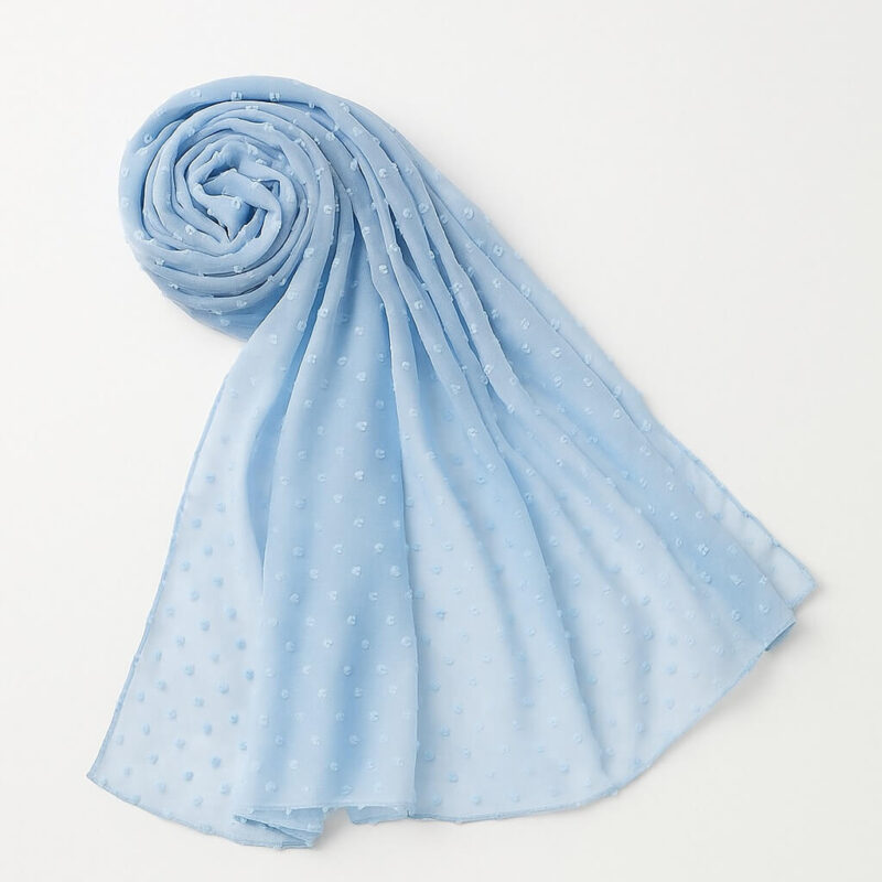 Daily Hijab Hellblau