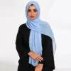 Daily Hijab Hellblau