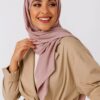 Luxury Jersey Hijab Mauve
