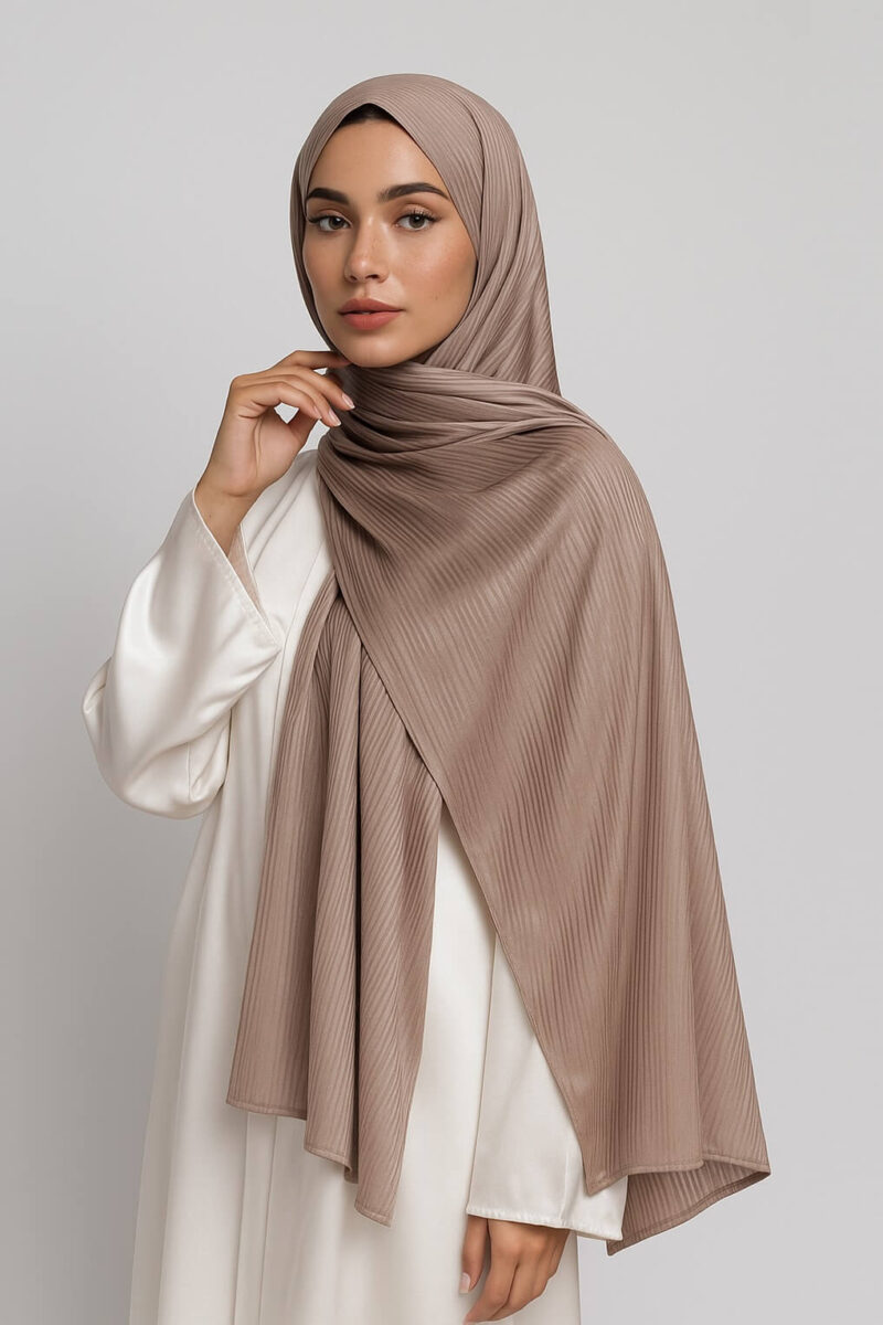 Luxury Jersey Hijab Edelbraun