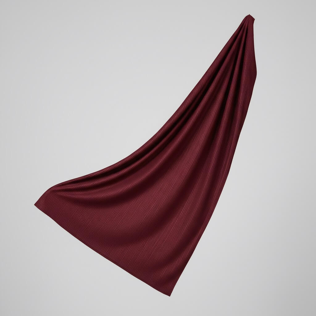 Luxury Jersey Hijab Burgunder