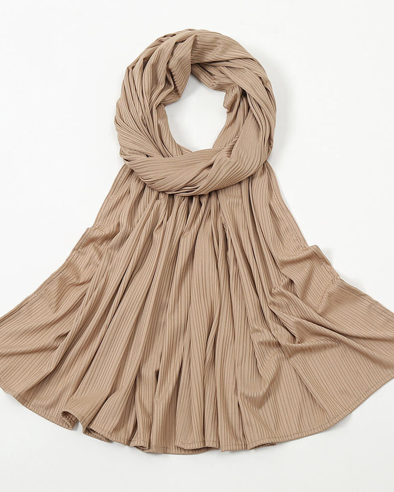 Luxury Jersey Hijab Coffee