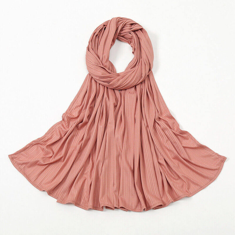 Luxury Jersey Hijab Coral