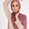 Luxury Jersey Hijab Rose