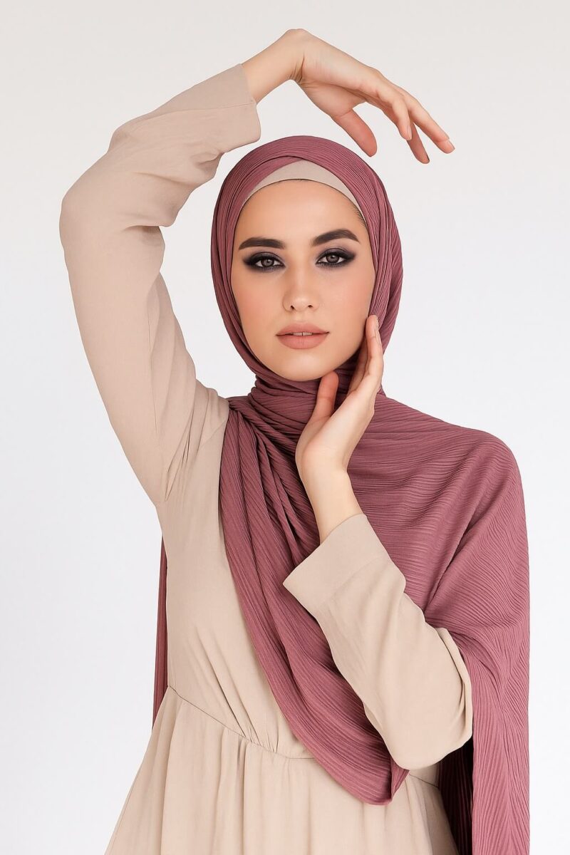 Luxury Jersey Hijab Rose