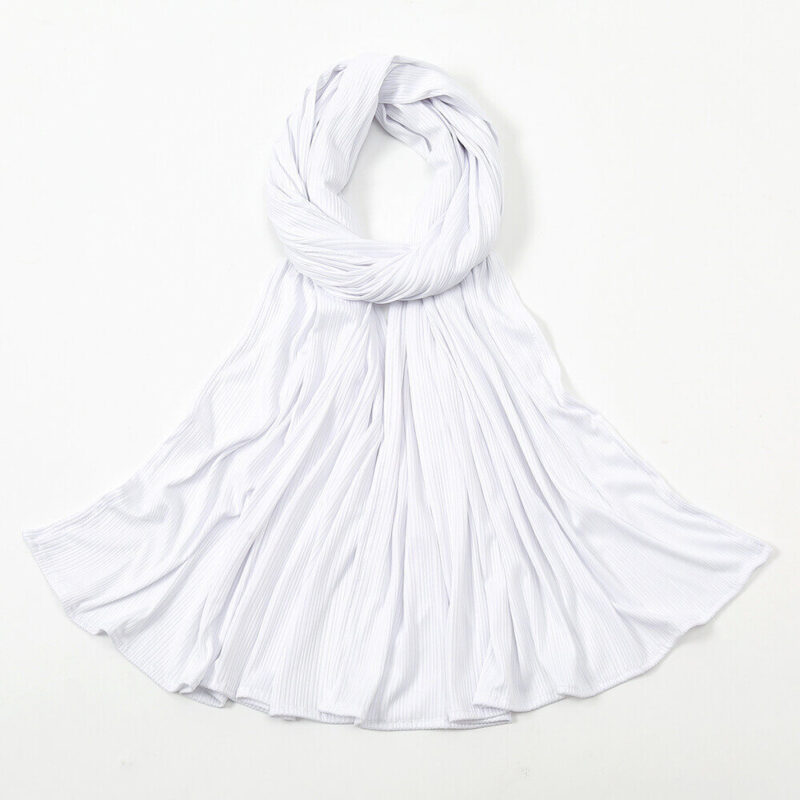 Luxury Jersey Hijab Weiß