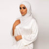 Luxury Jersey Hijab Weiß
