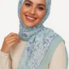Floral Hijab Grün