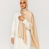 Satin Hijab Beige