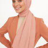 Crinkle Hijab Pfirsich
