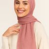 Crinkle Hijab Rouge