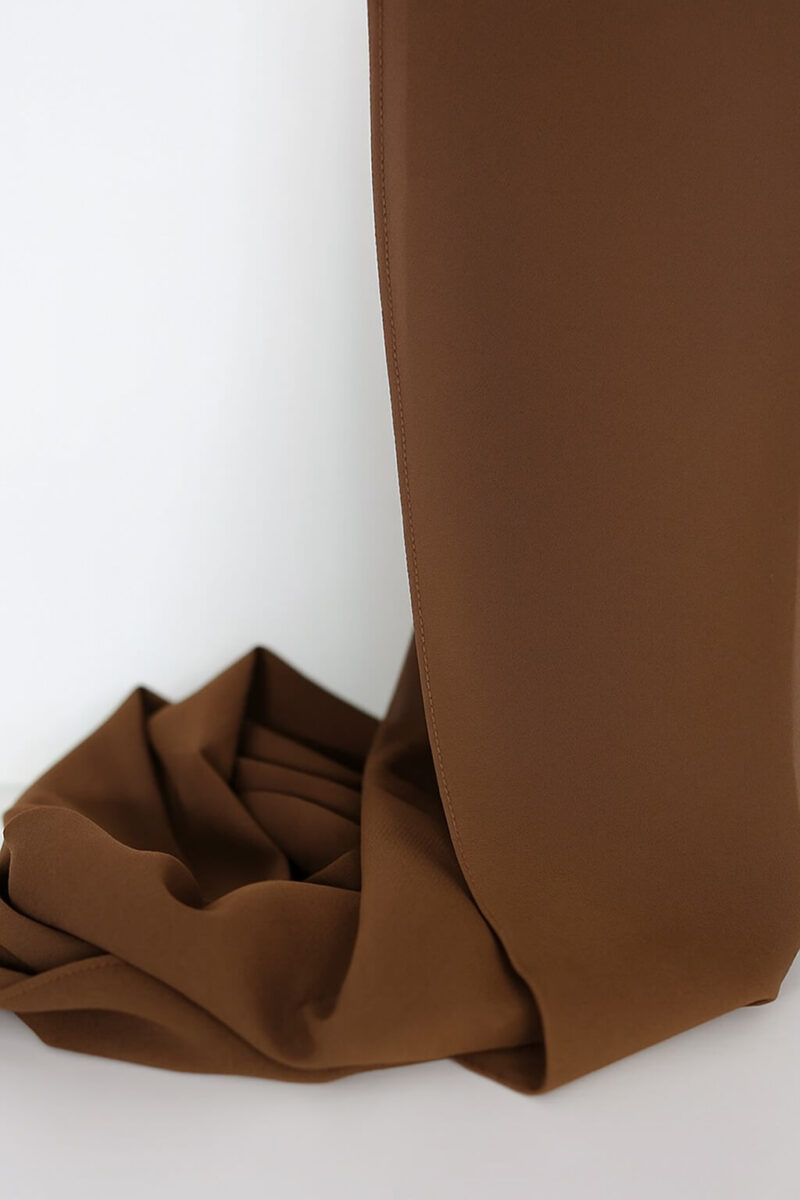 Chiffon Hijab Braun