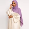 Chiffon Hijab Flieder