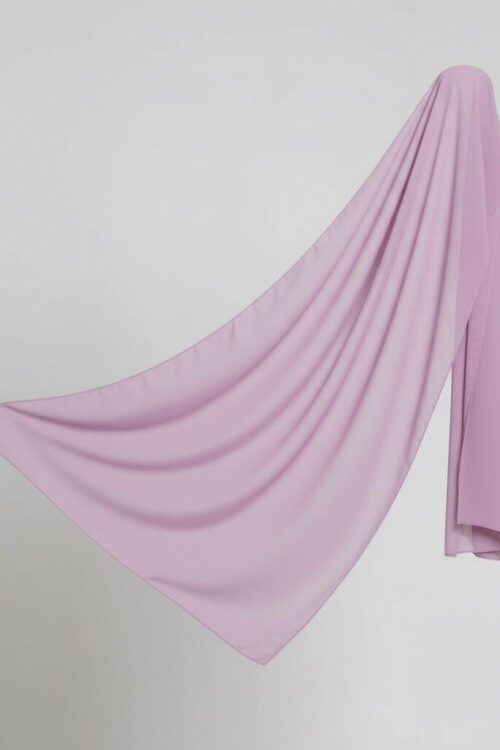 Chiffon Hijab Flieder