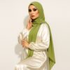 Chiffon Hijab Grün