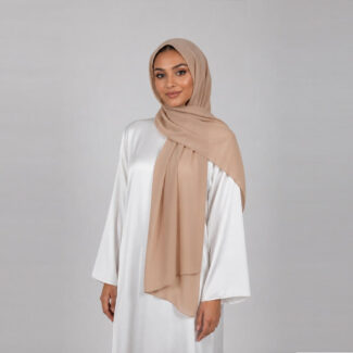 Chiffon Hijab Naturell