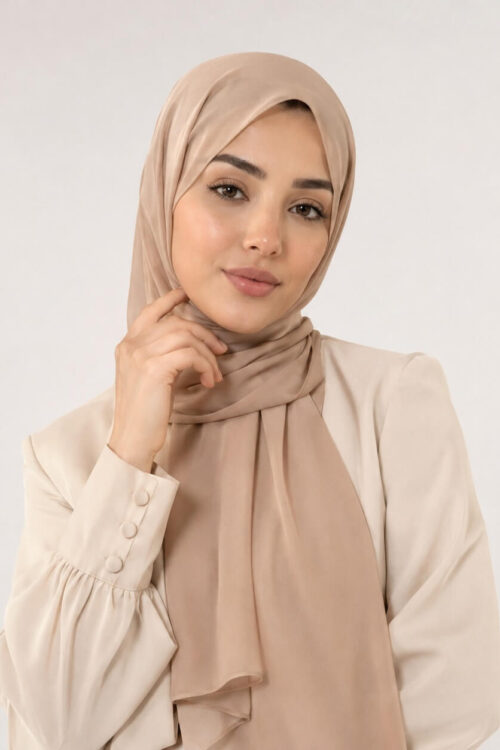 Chiffon Hijab Naturell online kaufen