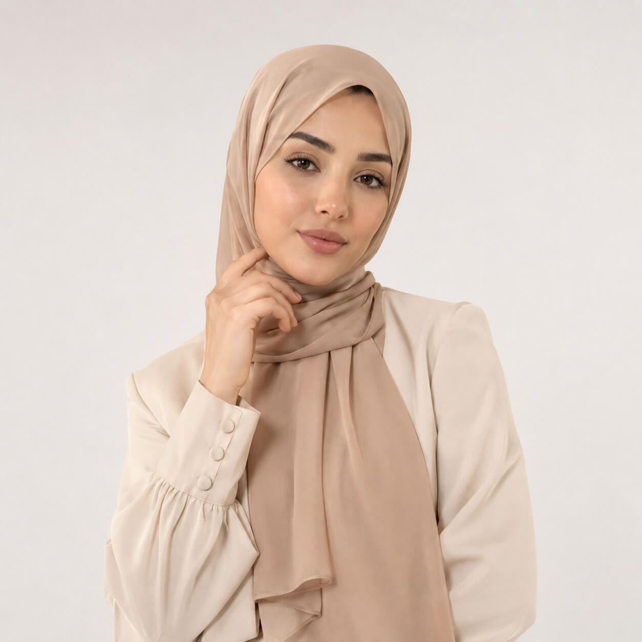 Chiffon Hijab Naturell online kaufen Chiffon Hijab Naturell online kaufen