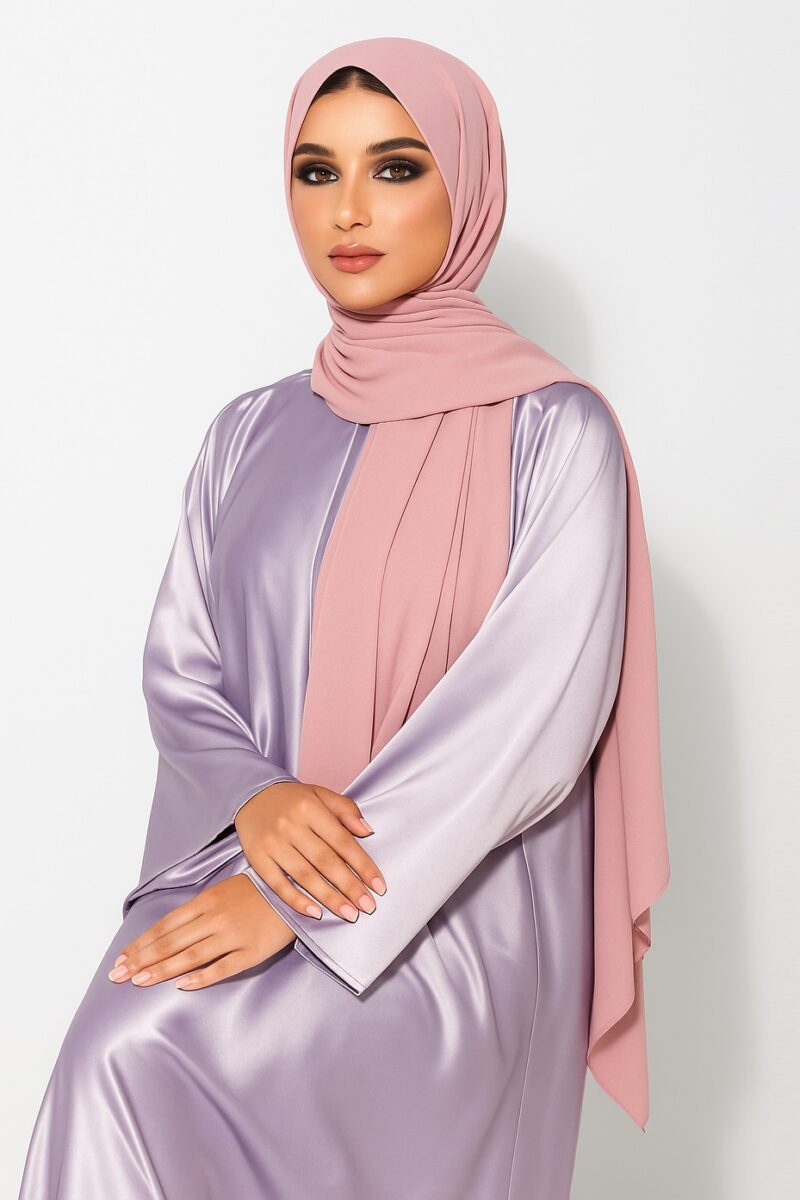 Chiffon Hijab Pink Blossom