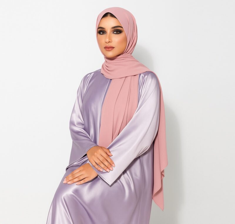 Chiffon Hijab Pink Blossom