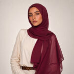 Chiffon Hijab Royal Purple online kaufenjpg