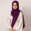 Chiffon Hijab Violett