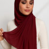 Chiffon Light Hijab Bordeaux