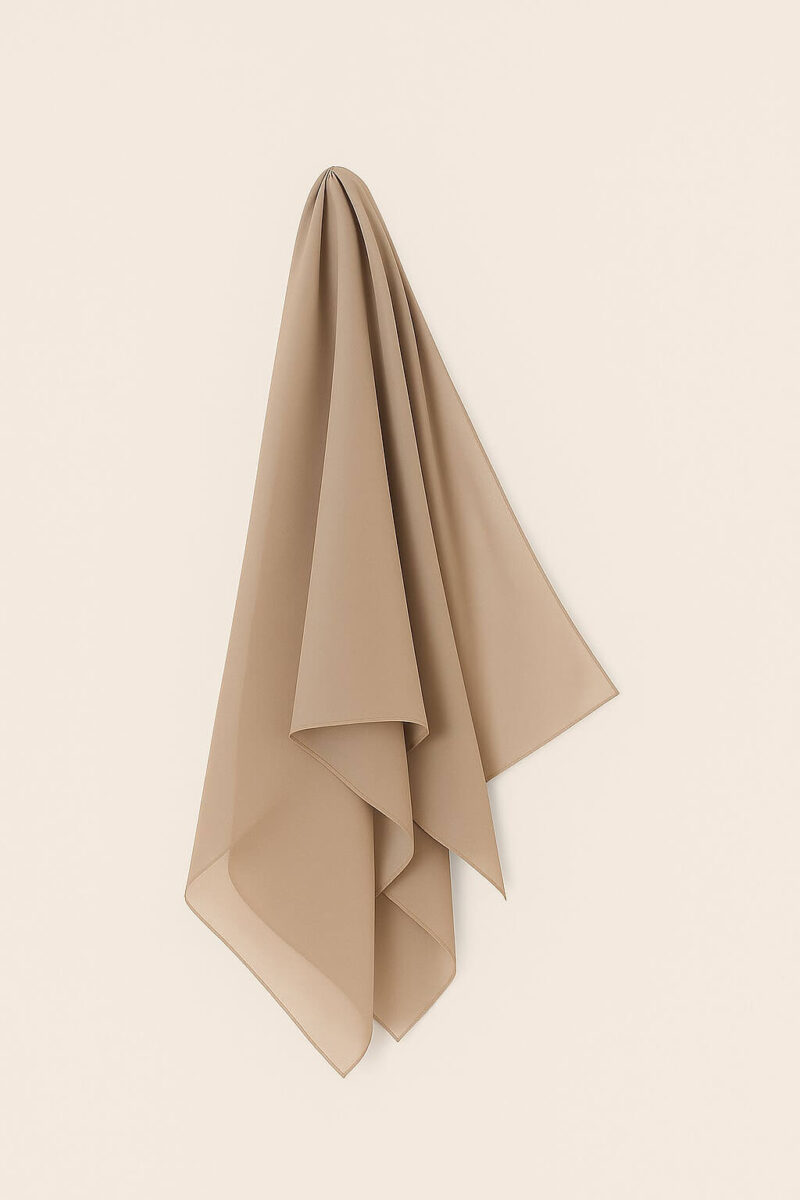 Chiffon Light Hijab in der Farbe Naturell