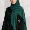 Chiffon Hijab Türkis