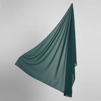 Chiffon Hijab Türkis