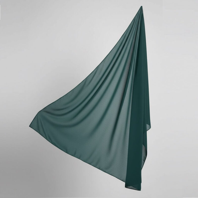 Chiffon Hijab Türkis